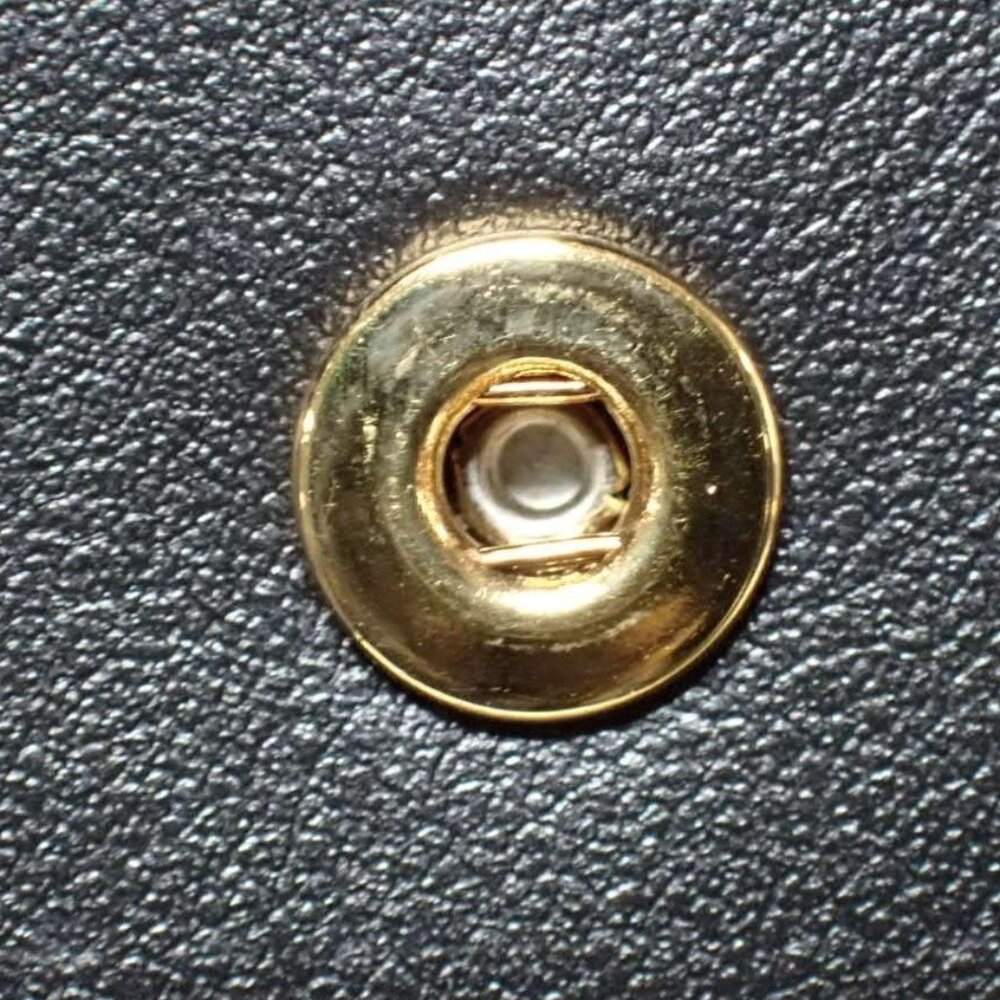 Versace Medusa Head Bifold Leather Wallet - Black & Gold - Picture 8 of 12